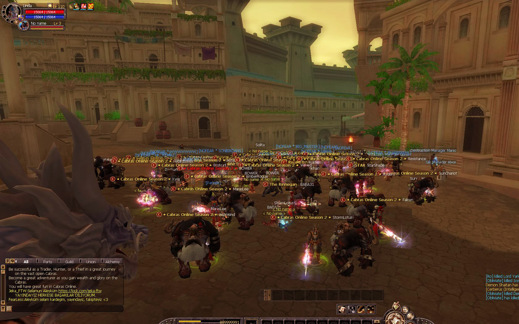 Cabras Online - Silkroad Server 110 Cap